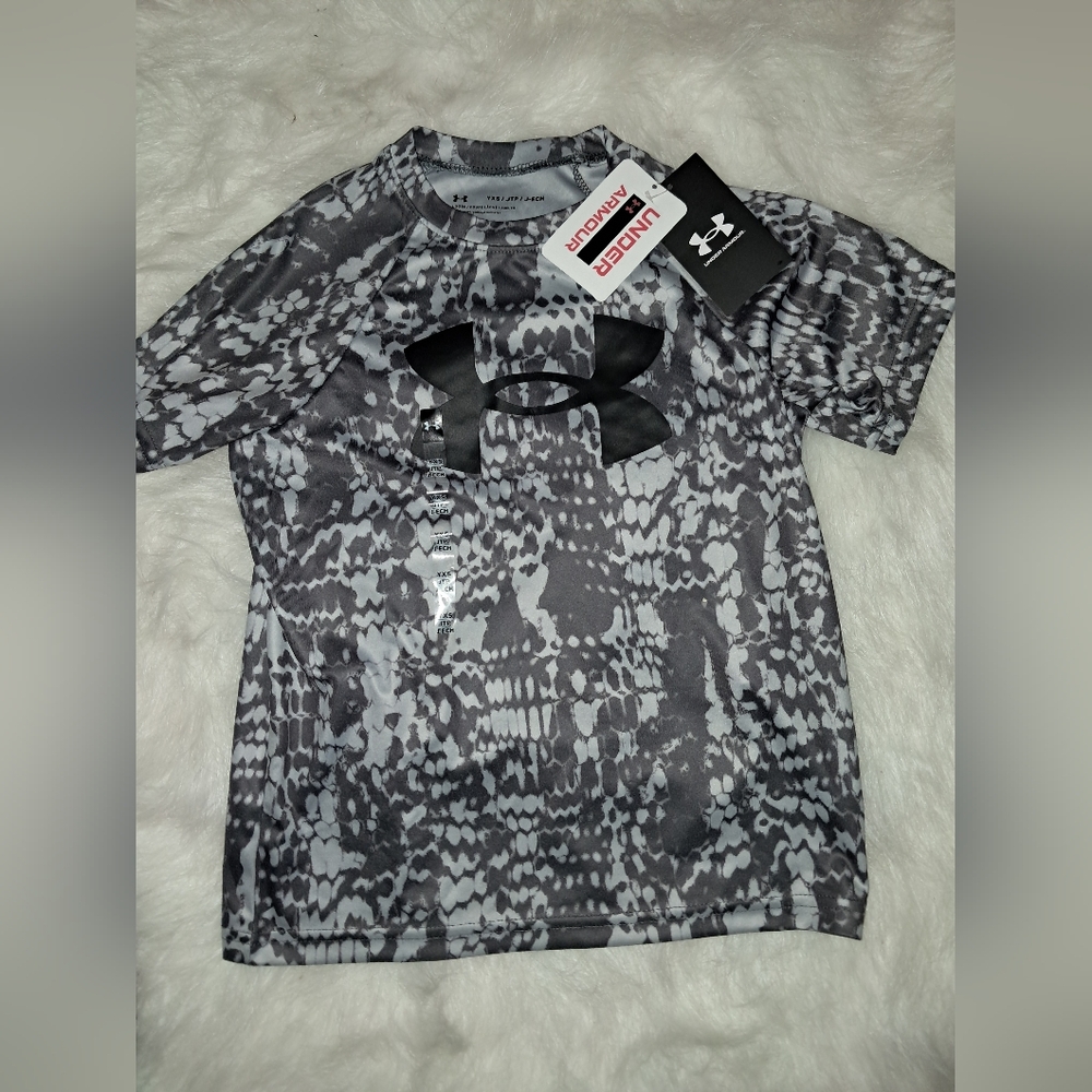 Under Armour Gray Patterned Shirt
